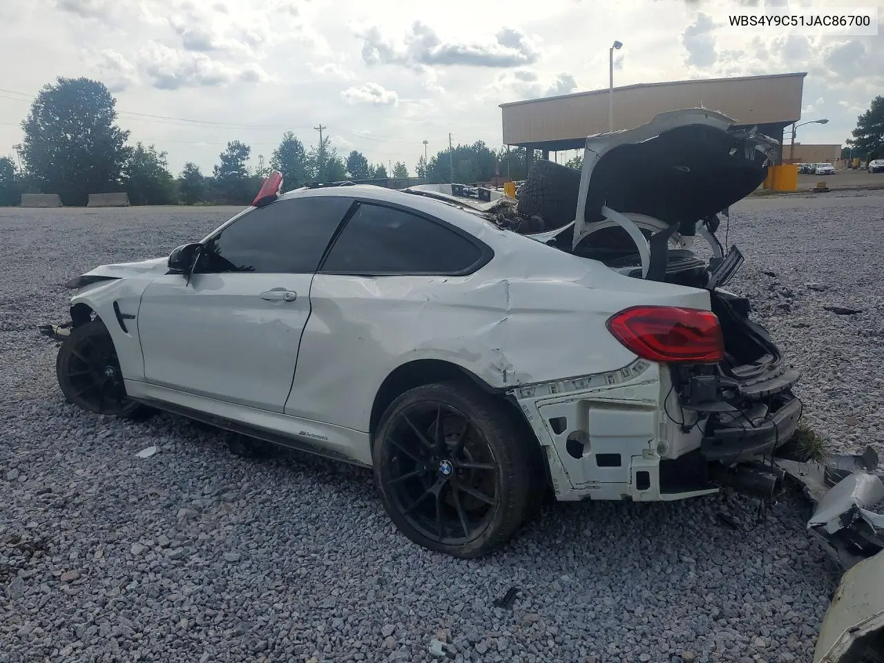 2018 BMW M4 VIN: WBS4Y9C51JAC86700 Lot: 55221606