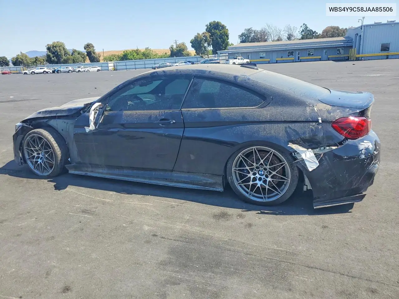 2018 BMW M4 VIN: WBS4Y9C58JAA85506 Lot: 58163506