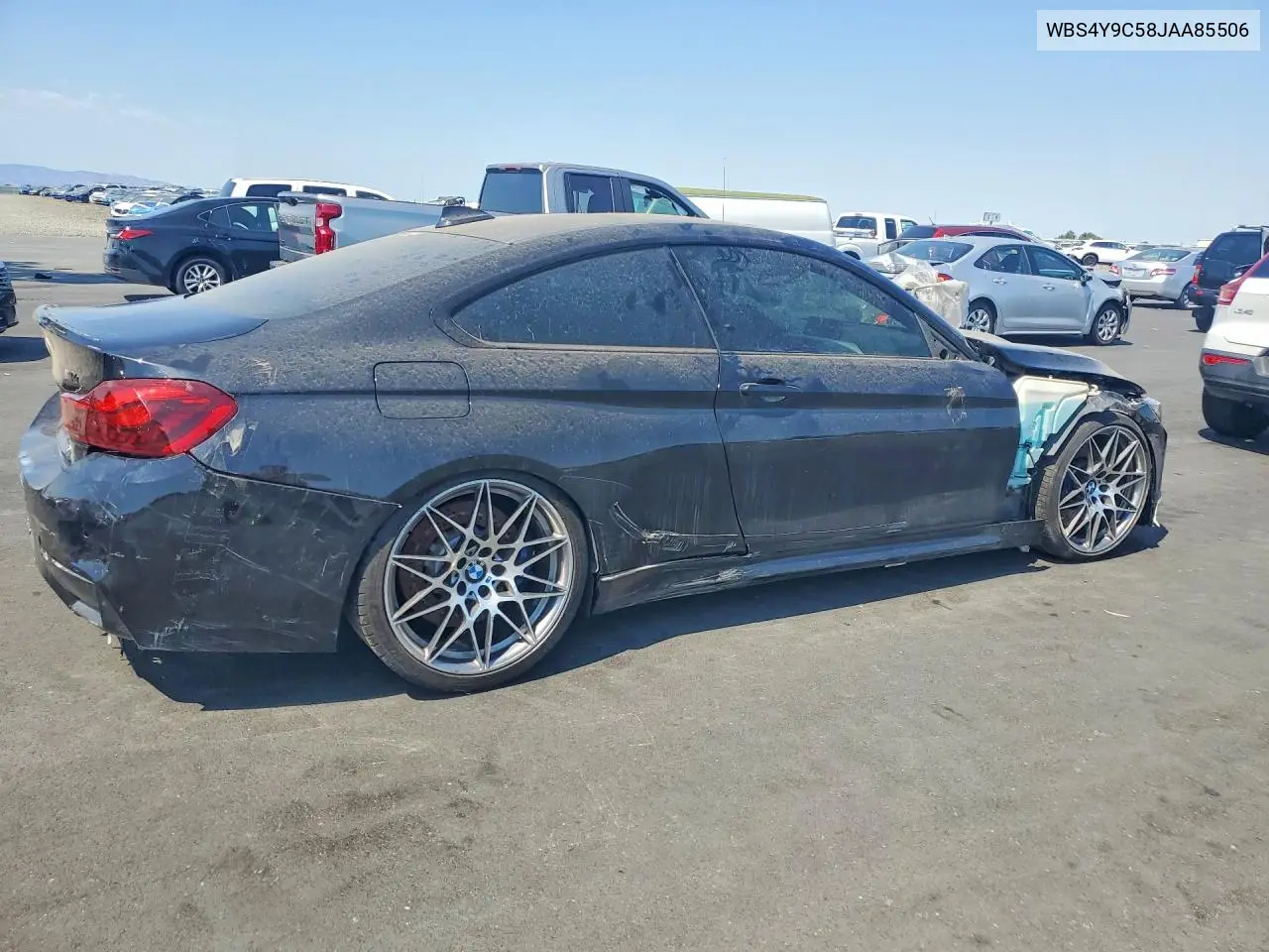 2018 BMW M4 VIN: WBS4Y9C58JAA85506 Lot: 58163506