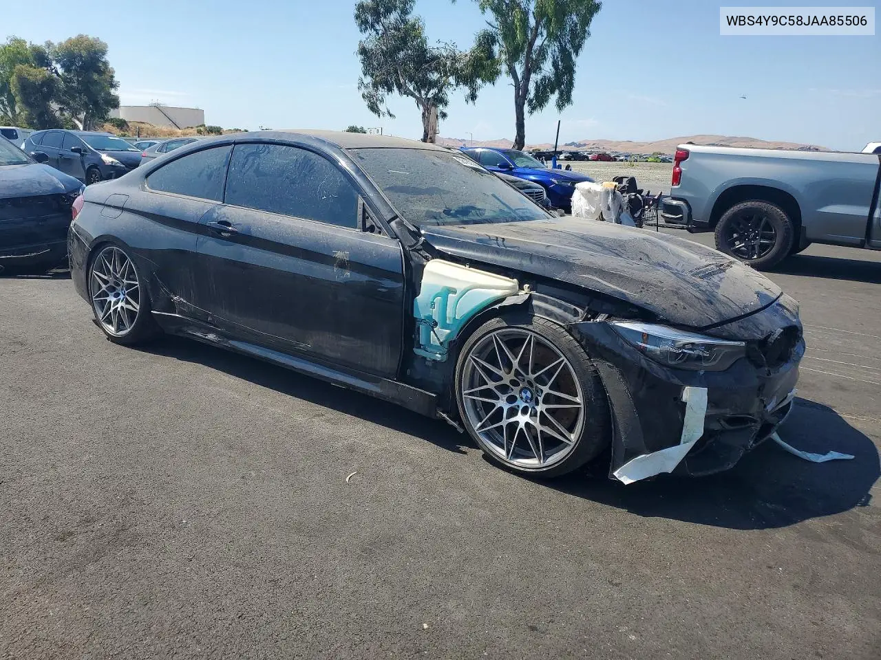 2018 BMW M4 VIN: WBS4Y9C58JAA85506 Lot: 58163506