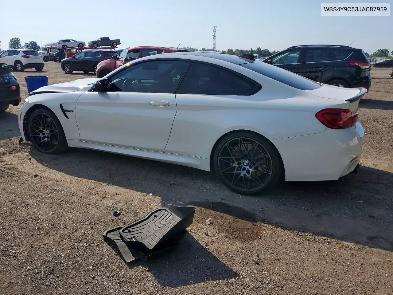 2018 BMW M4 VIN: WBS4Y9C53JAC87959 Lot: 59061376