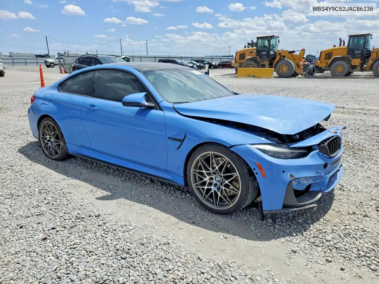 2018 BMW M4 VIN: WBS4Y9C52JAC86236 Lot: 61242236