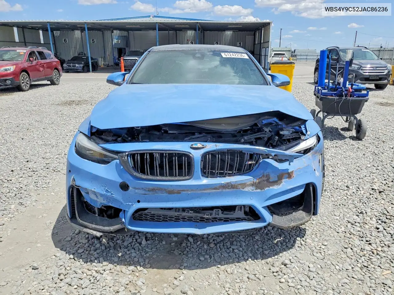 2018 BMW M4 VIN: WBS4Y9C52JAC86236 Lot: 61242236