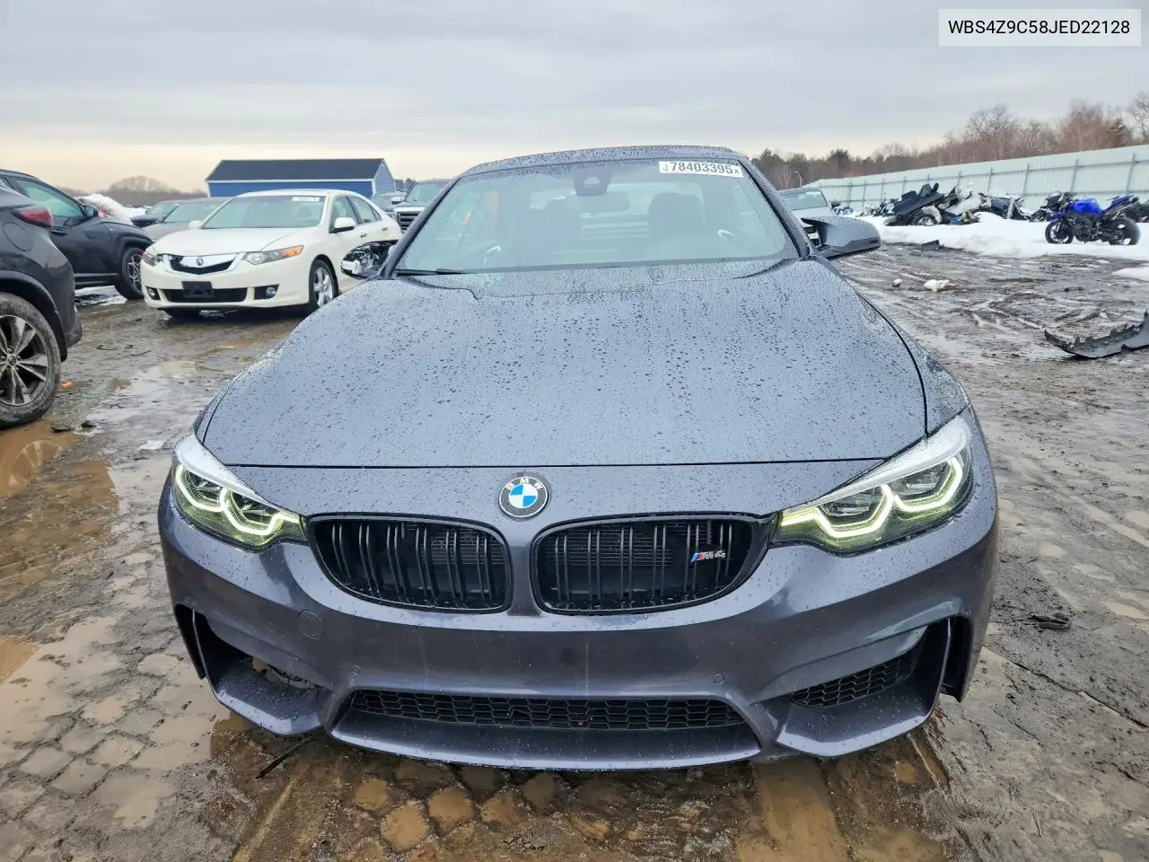 2018 BMW M4 VIN: WBS4Z9C58JED22128 Lot: 78403395
