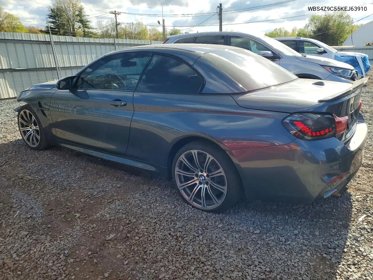 2019 BMW M4 VIN: WBS4Z9C55KEJ63910 Lot: 50259466