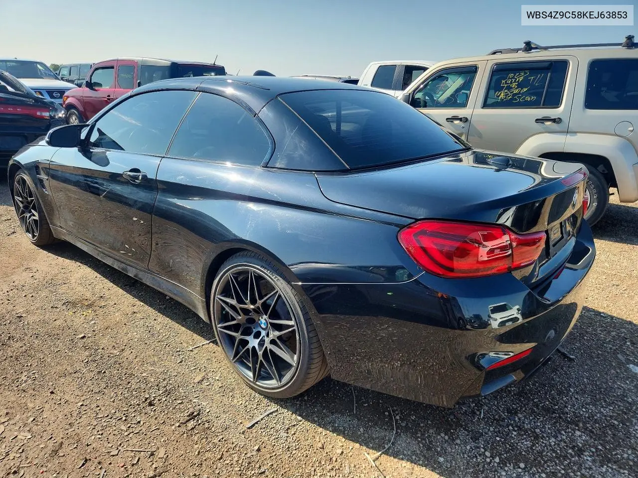 2019 BMW M4 VIN: WBS4Z9C58KEJ63853 Lot: 58920946