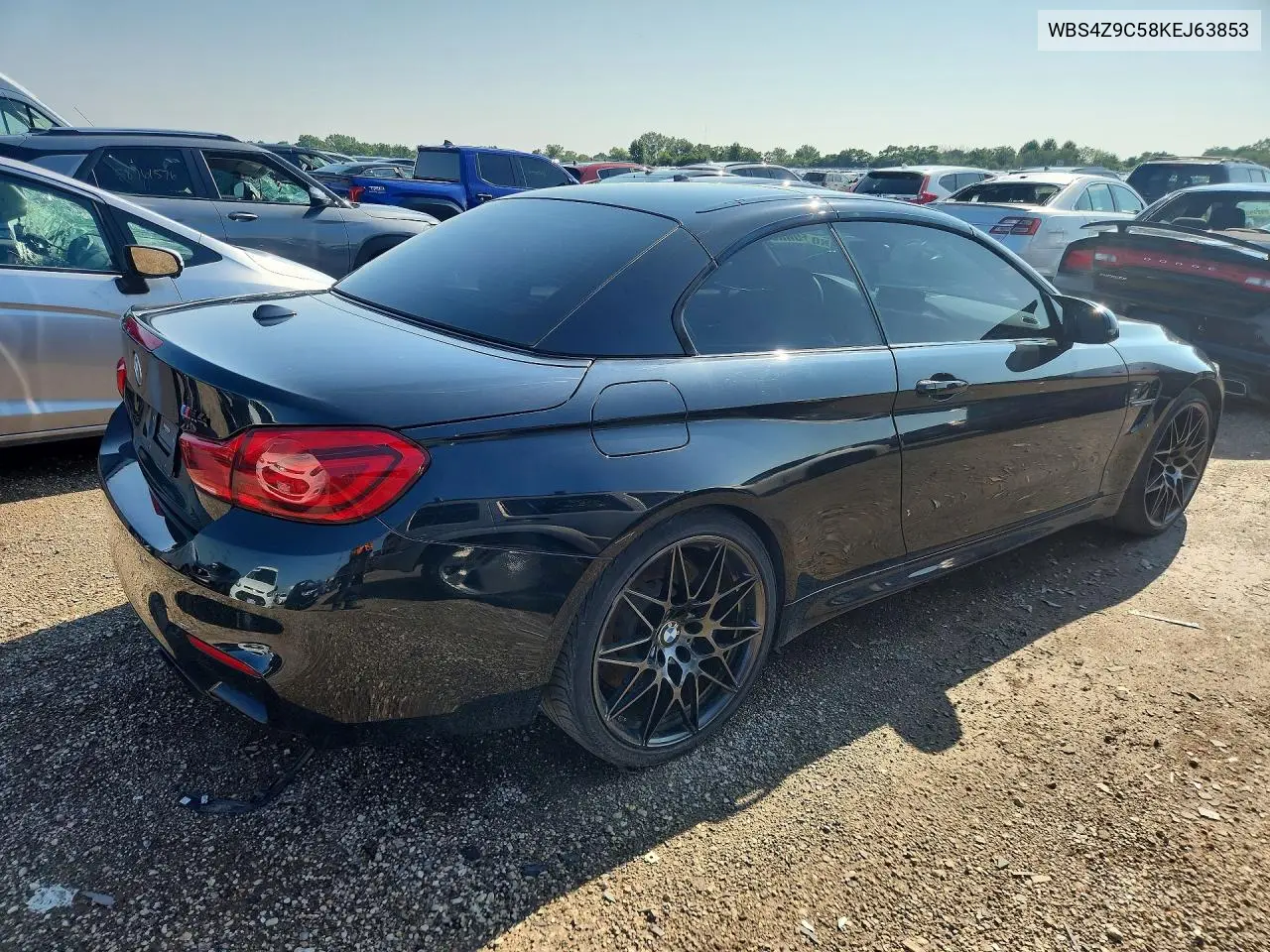 2019 BMW M4 VIN: WBS4Z9C58KEJ63853 Lot: 58920946