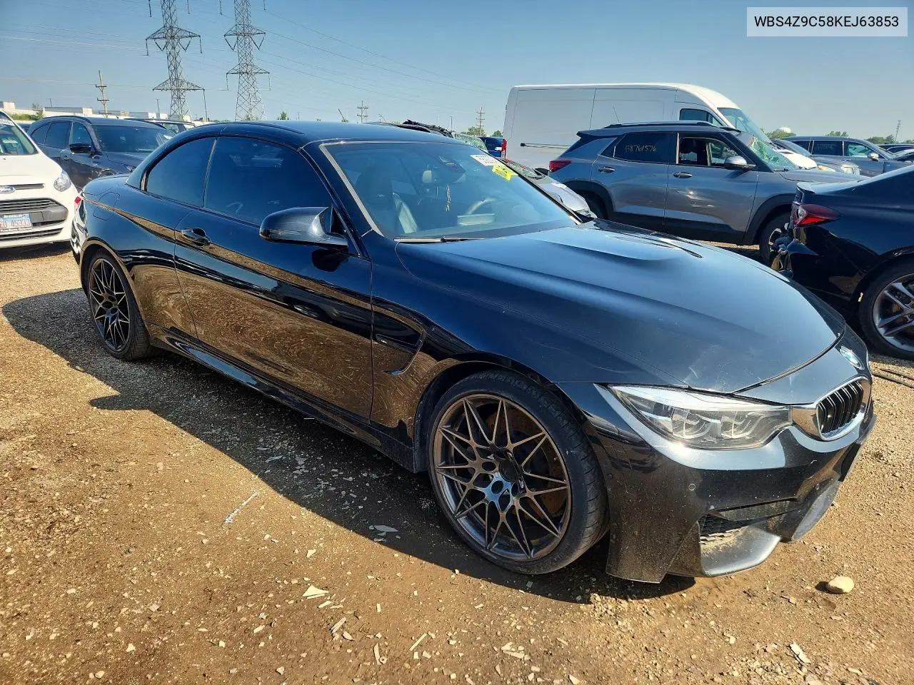 2019 BMW M4 VIN: WBS4Z9C58KEJ63853 Lot: 58920946
