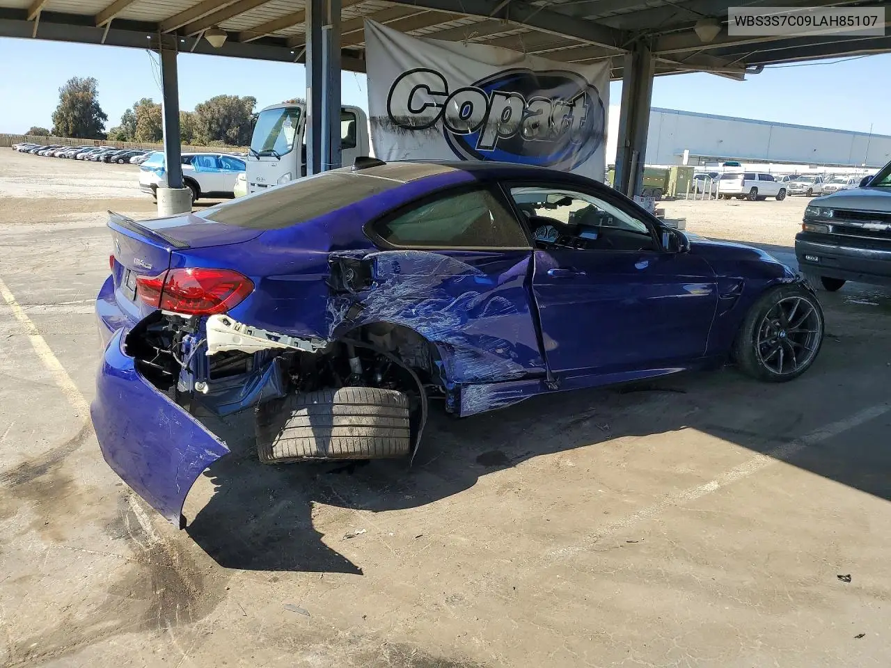 2020 BMW M4 Cs VIN: WBS3S7C09LAH85107 Lot: 57633186