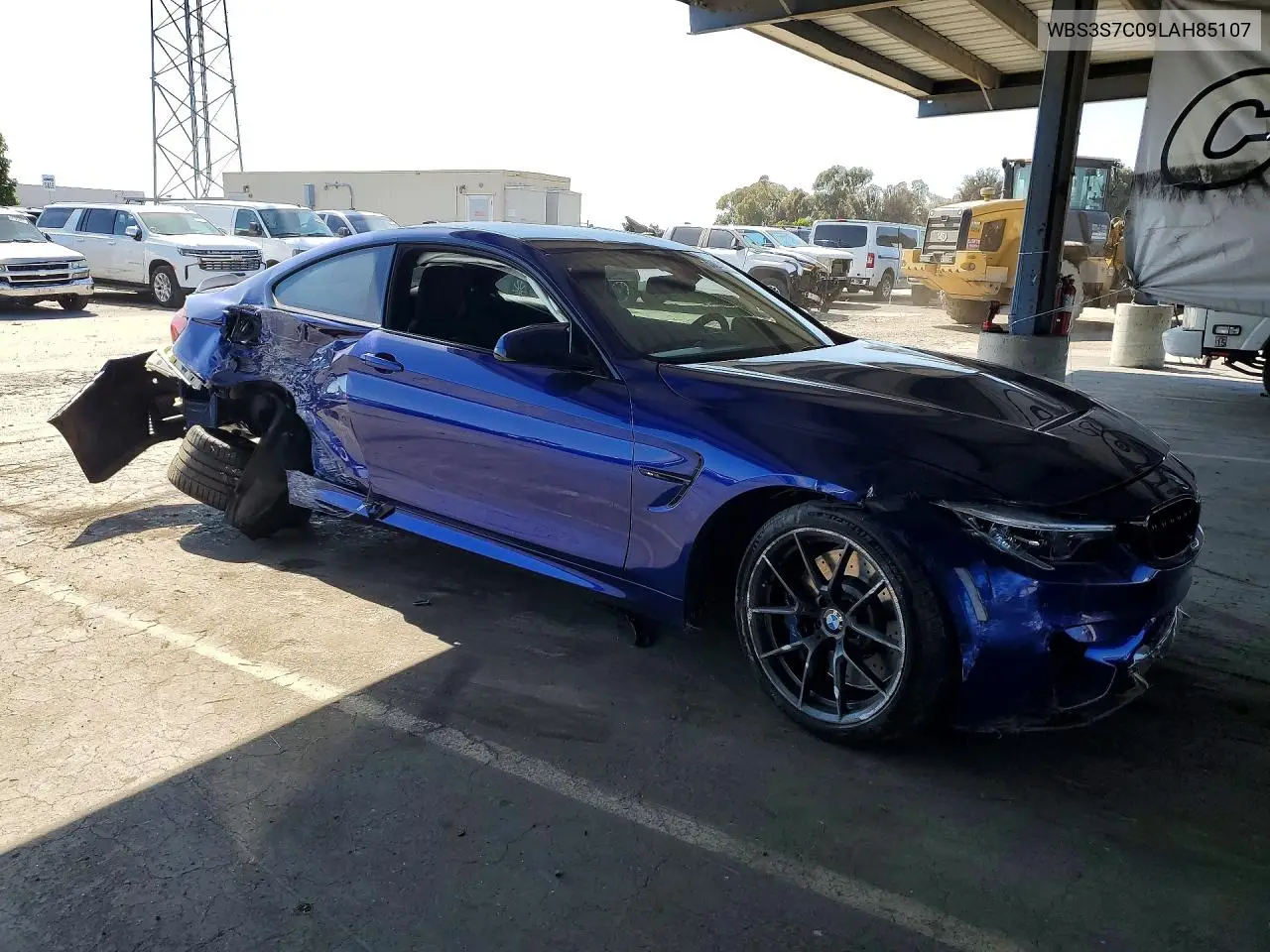 2020 BMW M4 Cs VIN: WBS3S7C09LAH85107 Lot: 57633186