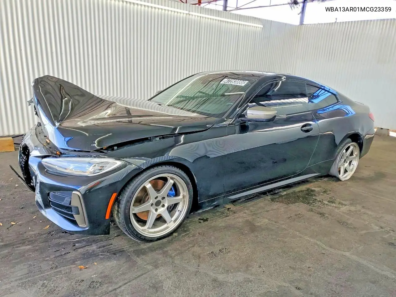 2021 BMW M440Xi VIN: WBA13AR01MCG23359 Lot: 50169126
