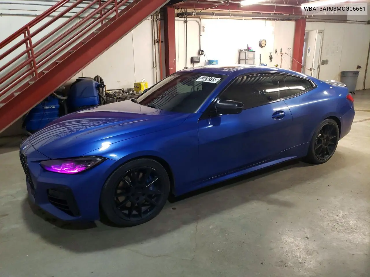 2021 BMW M440Xi VIN: WBA13AR03MCG06661 Lot: 55970716