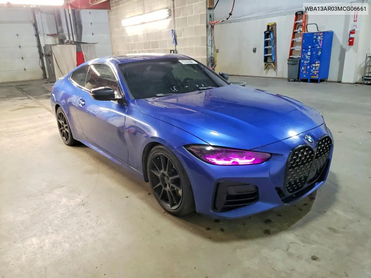 2021 BMW M440Xi VIN: WBA13AR03MCG06661 Lot: 55970716