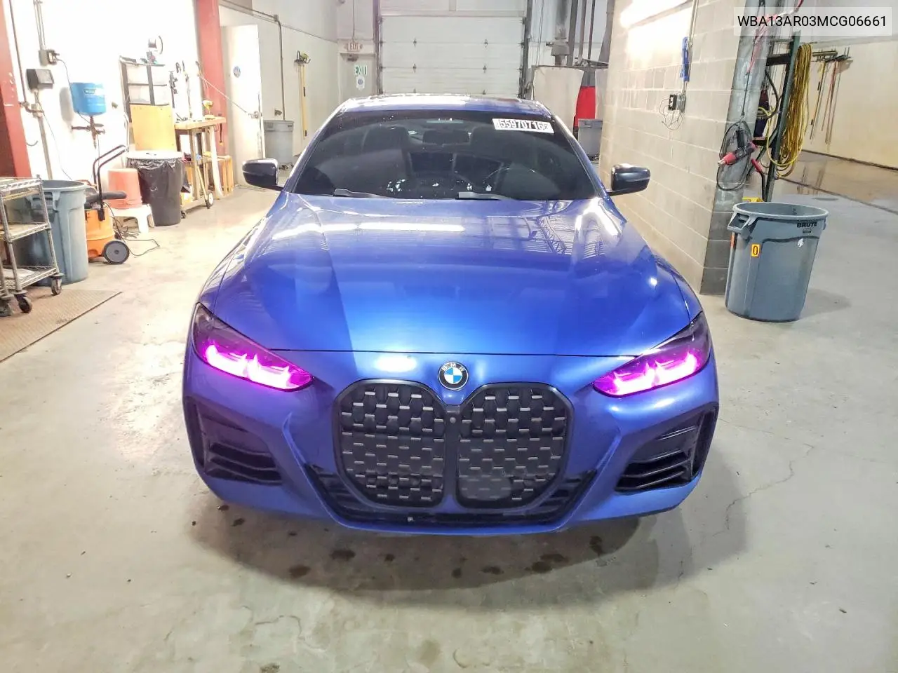 2021 BMW M440Xi VIN: WBA13AR03MCG06661 Lot: 55970716
