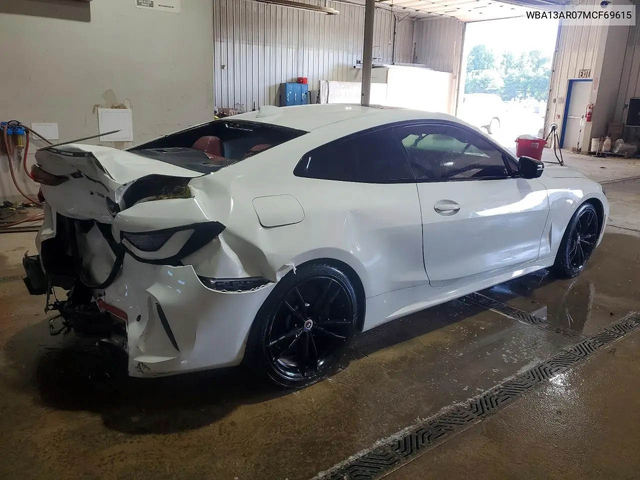2021 BMW M440Xi VIN: WBA13AR07MCF69615 Lot: 56692536