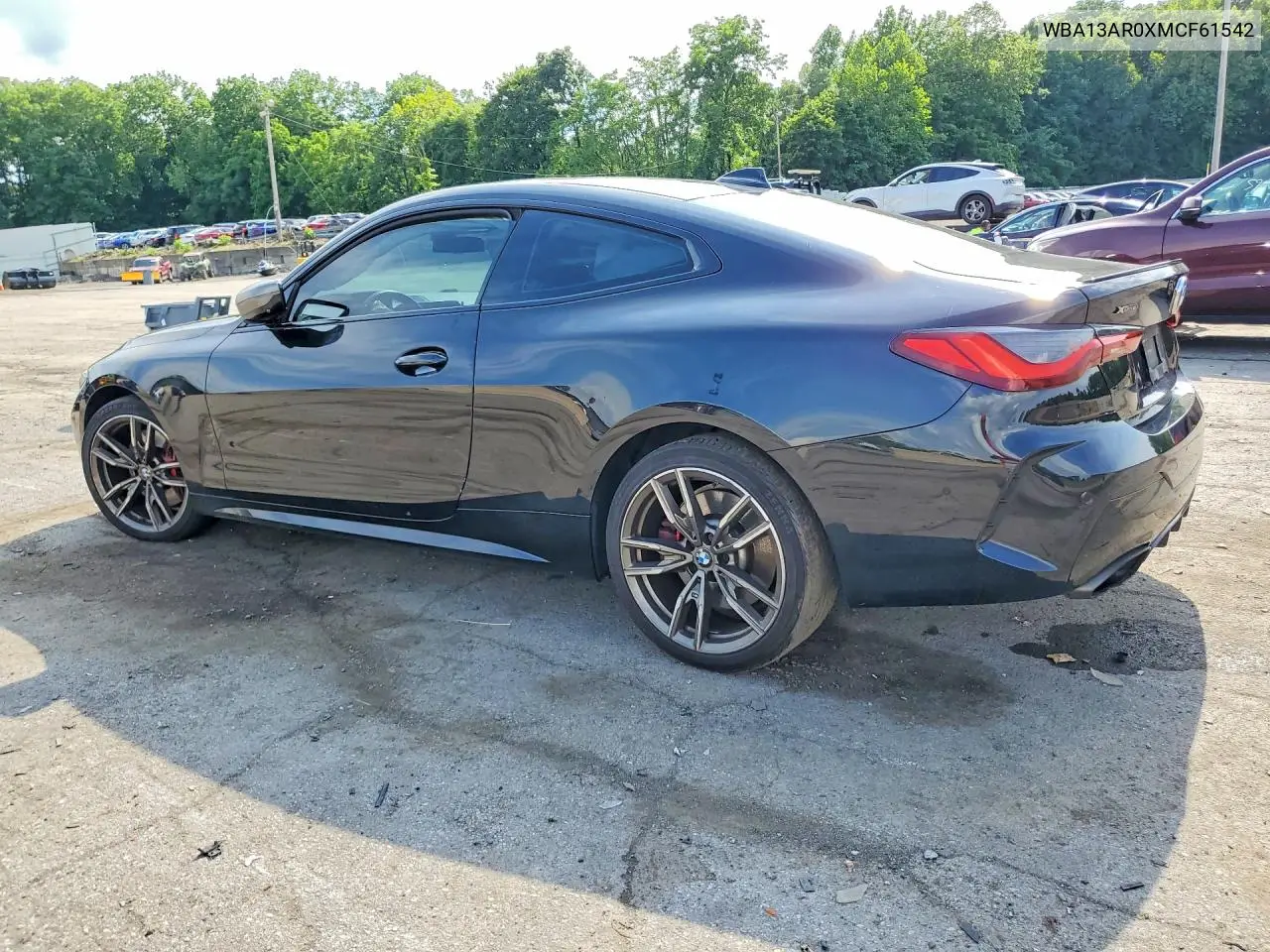 2021 BMW M440Xi VIN: WBA13AR0XMCF61542 Lot: 59073696