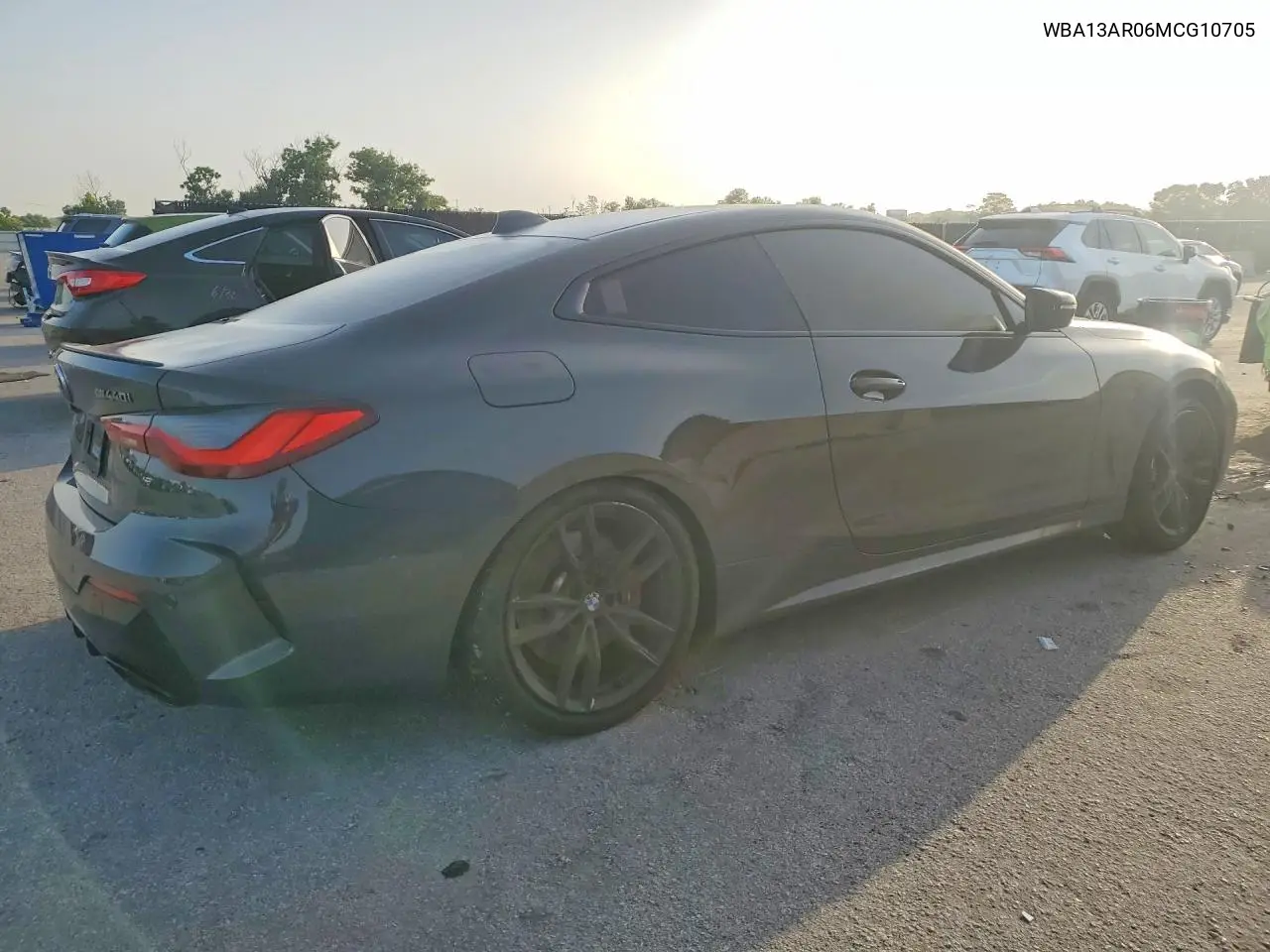 2021 BMW M440Xi VIN: WBA13AR06MCG10705 Lot: 60369196