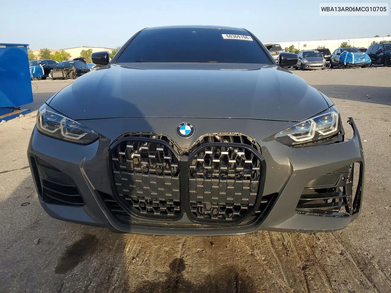 2021 BMW M440Xi VIN: WBA13AR06MCG10705 Lot: 60369196
