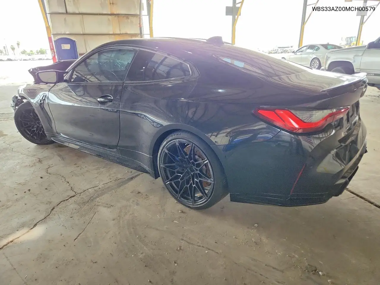 2021 BMW M4 Competition VIN: WBS33AZ00MCH00579 Lot: 60485116