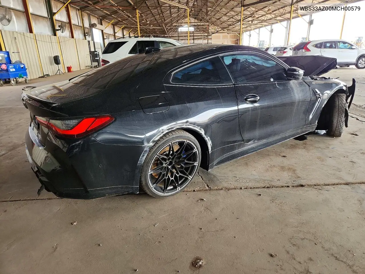 2021 BMW M4 Competition VIN: WBS33AZ00MCH00579 Lot: 60485116