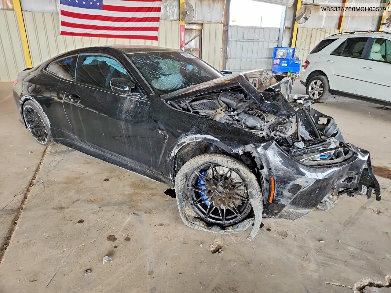 2021 BMW M4 Competition VIN: WBS33AZ00MCH00579 Lot: 60485116