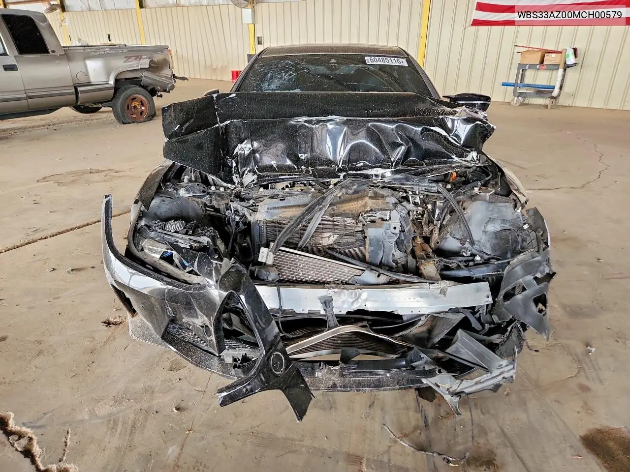 2021 BMW M4 Competition VIN: WBS33AZ00MCH00579 Lot: 60485116