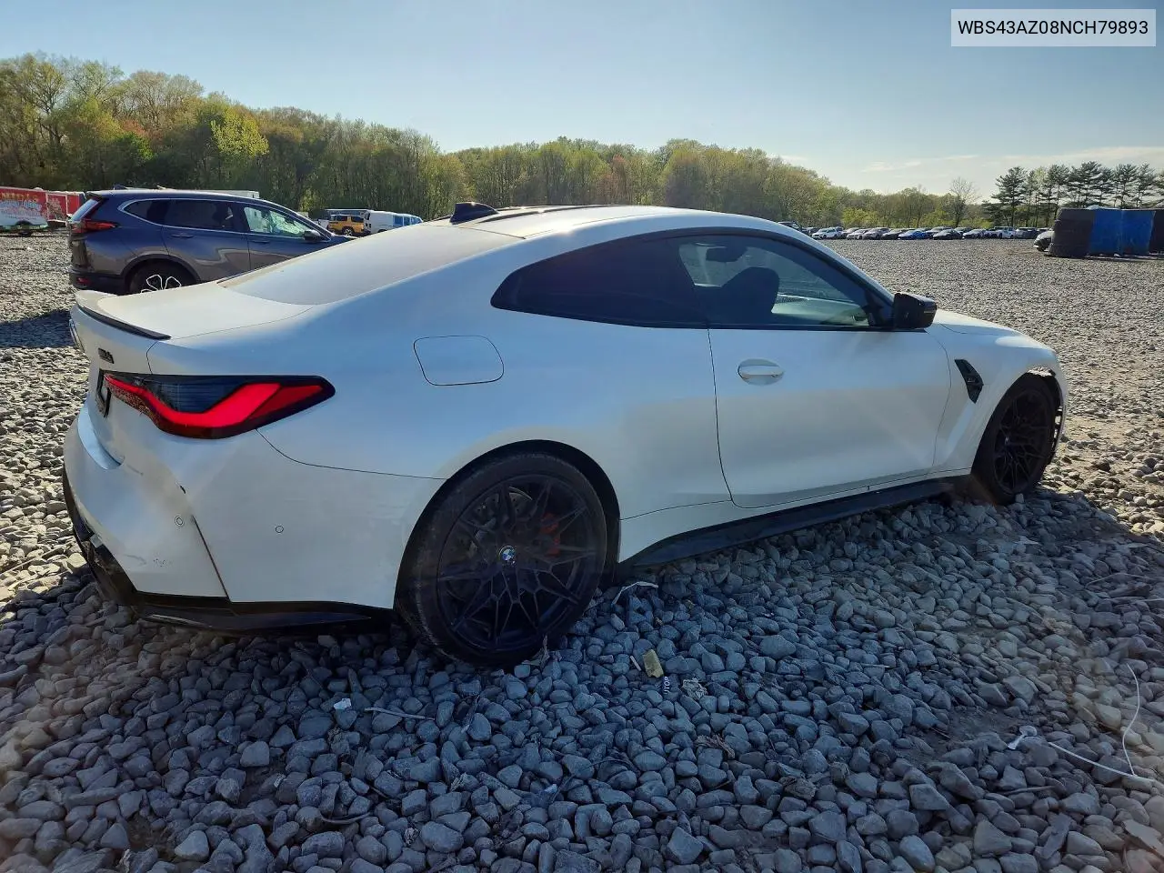2022 BMW M4 Competition VIN: WBS43AZ08NCH79893 Lot: 50629946