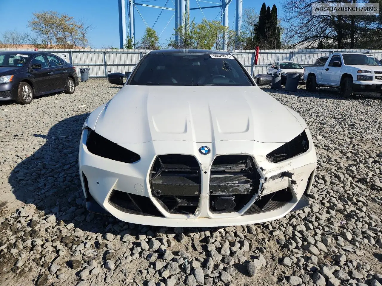 2022 BMW M4 Competition VIN: WBS43AZ08NCH79893 Lot: 50629946