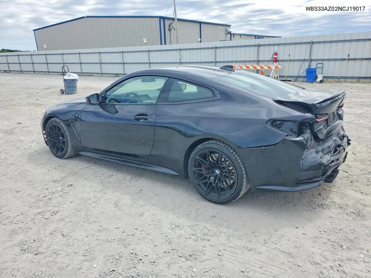 2022 BMW M4 Competition VIN: WBS33AZ02NCJ19017 Lot: 52023906