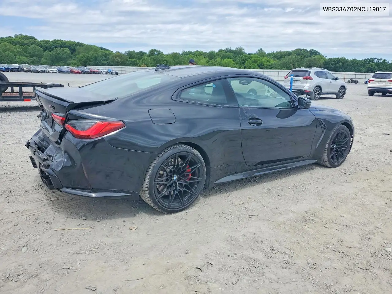 2022 BMW M4 Competition VIN: WBS33AZ02NCJ19017 Lot: 52023906