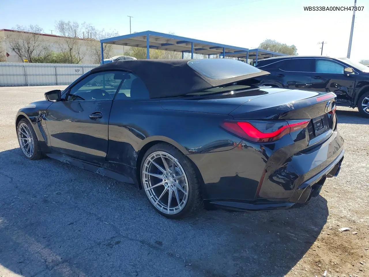 2022 BMW M4 Competition VIN: WBS33BA00NCH47307 Lot: 56104426