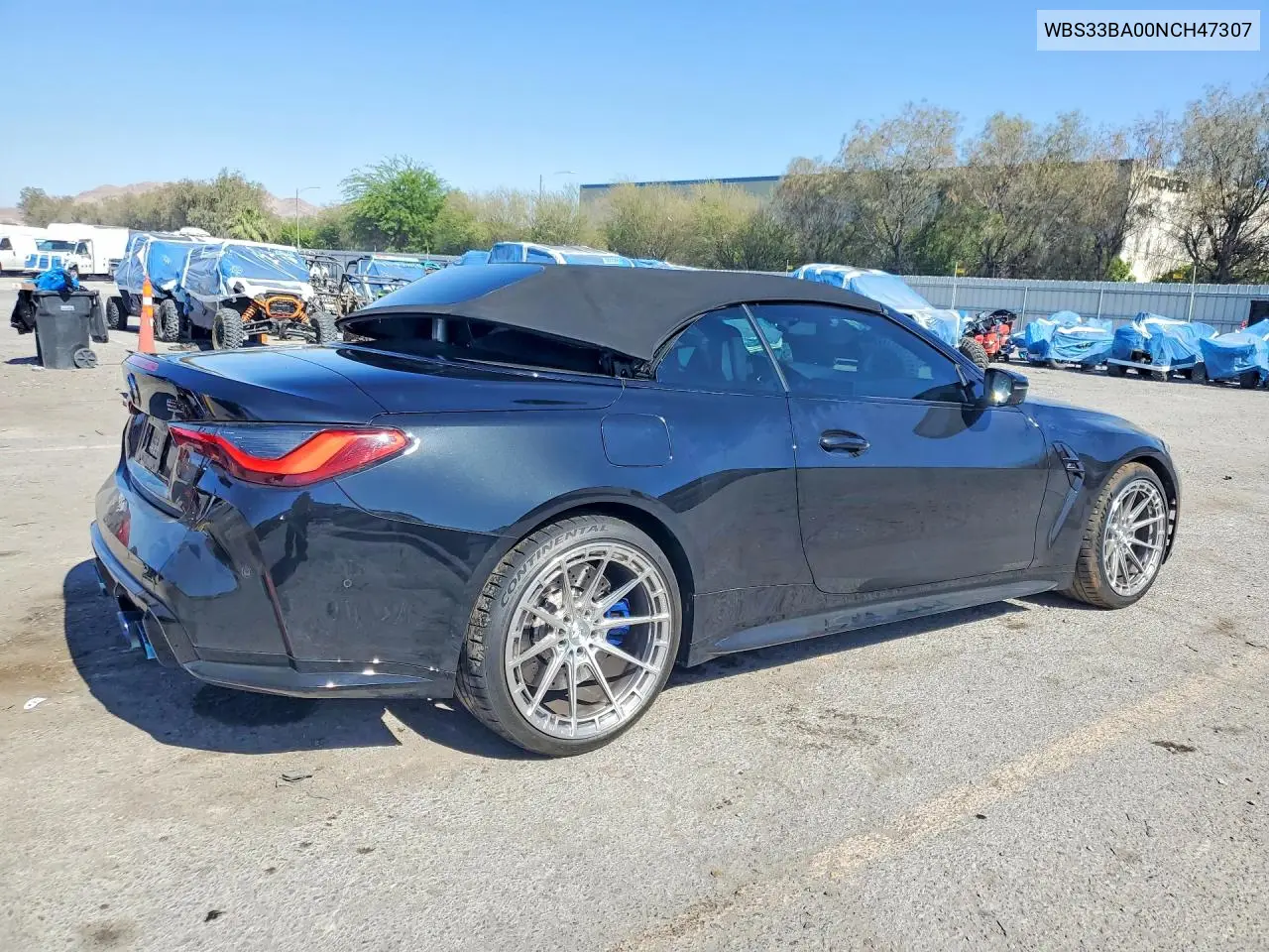 2022 BMW M4 Competition VIN: WBS33BA00NCH47307 Lot: 56104426