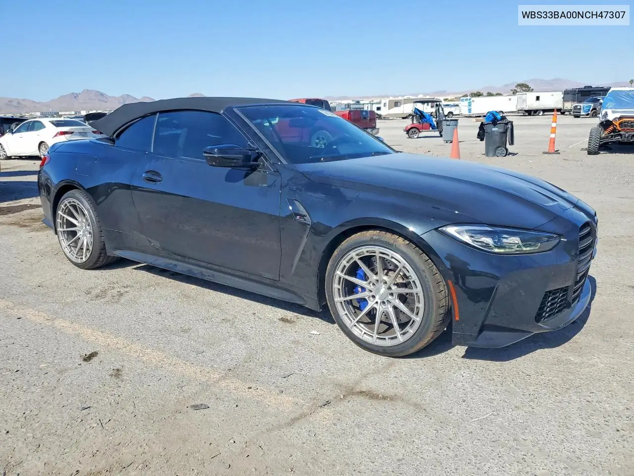 2022 BMW M4 Competition VIN: WBS33BA00NCH47307 Lot: 56104426