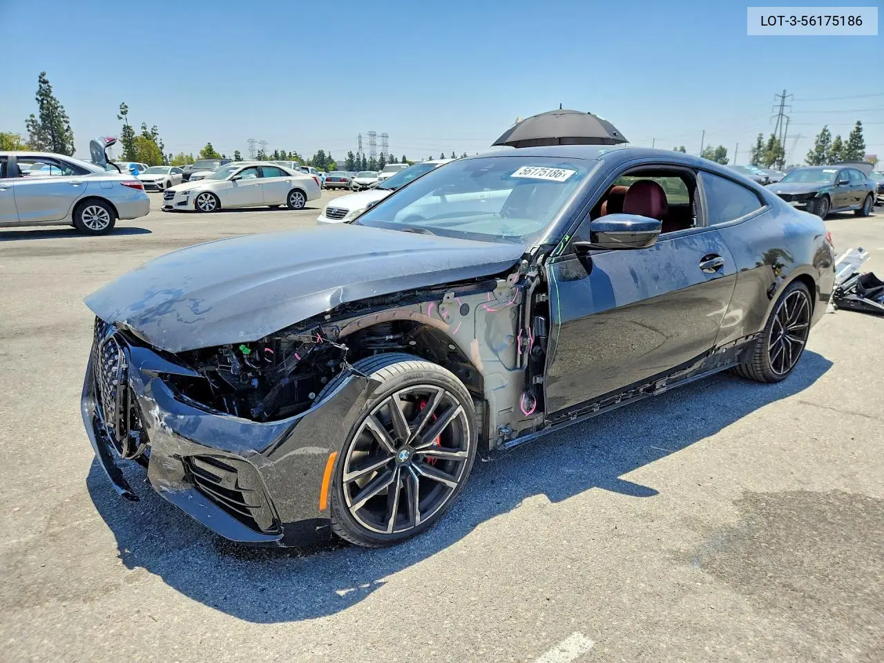 2022 BMW M4 VIN: WBA83AP01NCK03374 Lot: 56175186