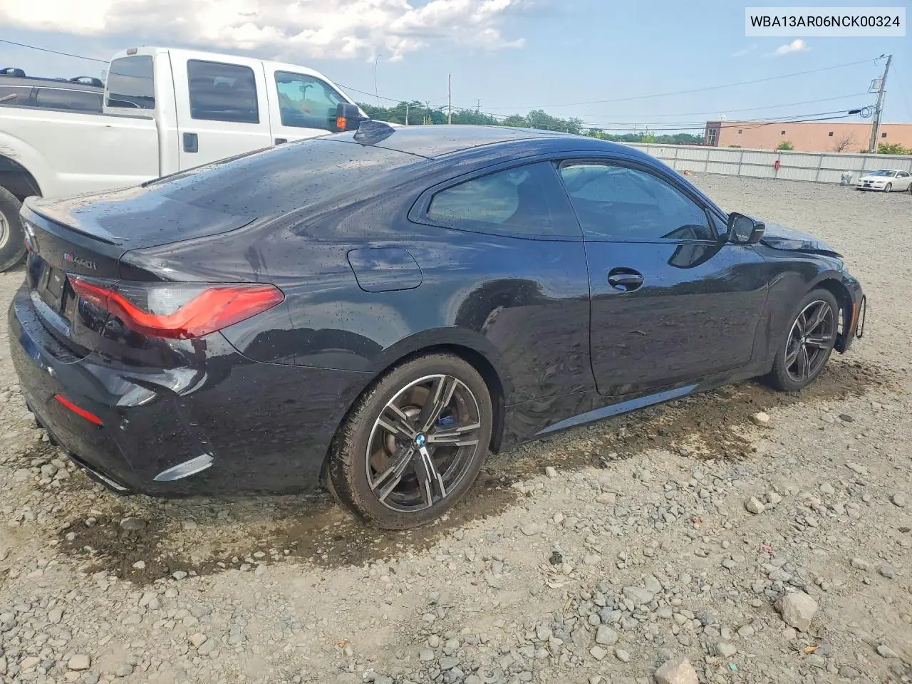 2022 BMW M440Xi VIN: WBA13AR06NCK00324 Lot: 58938386