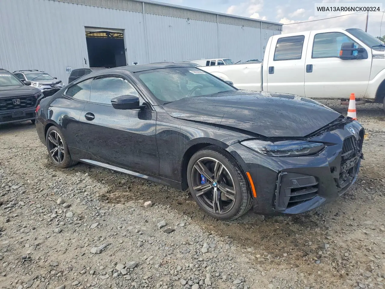 2022 BMW M440Xi VIN: WBA13AR06NCK00324 Lot: 58938386