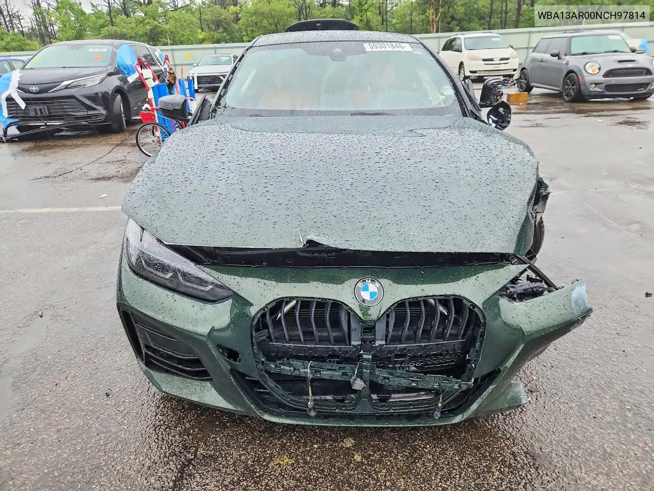 2022 BMW M440Xi VIN: WBA13AR00NCH97814 Lot: 59301846
