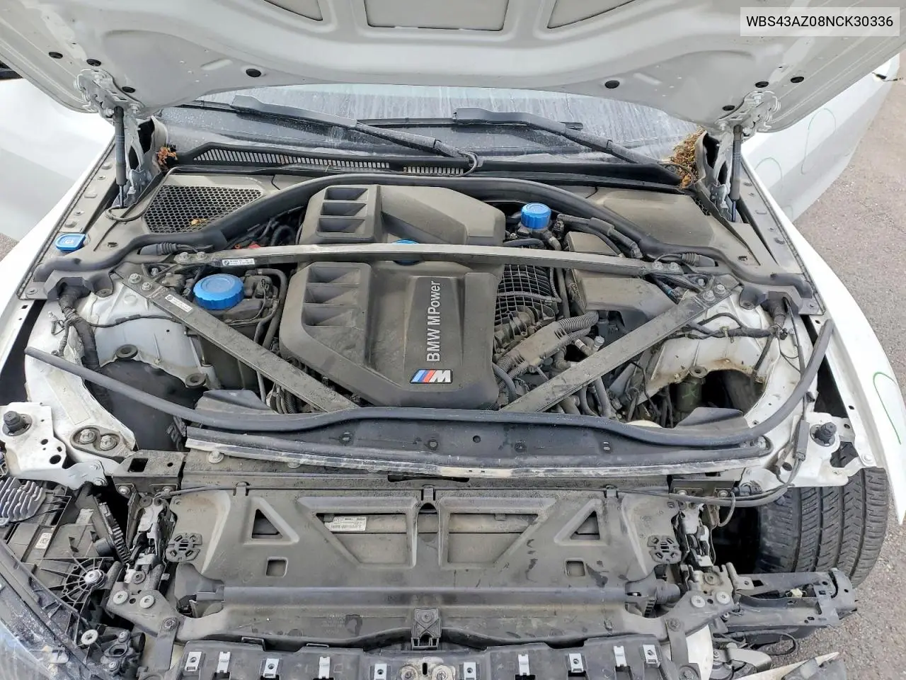 2022 BMW M4 Competition VIN: WBS43AZ08NCK30336 Lot: 73040595