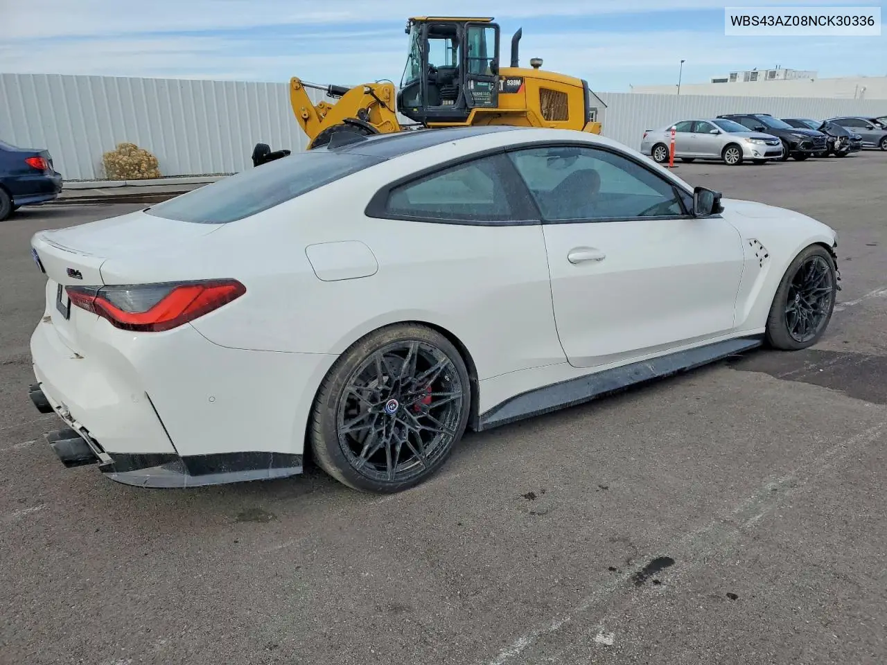 2022 BMW M4 Competition VIN: WBS43AZ08NCK30336 Lot: 73040595