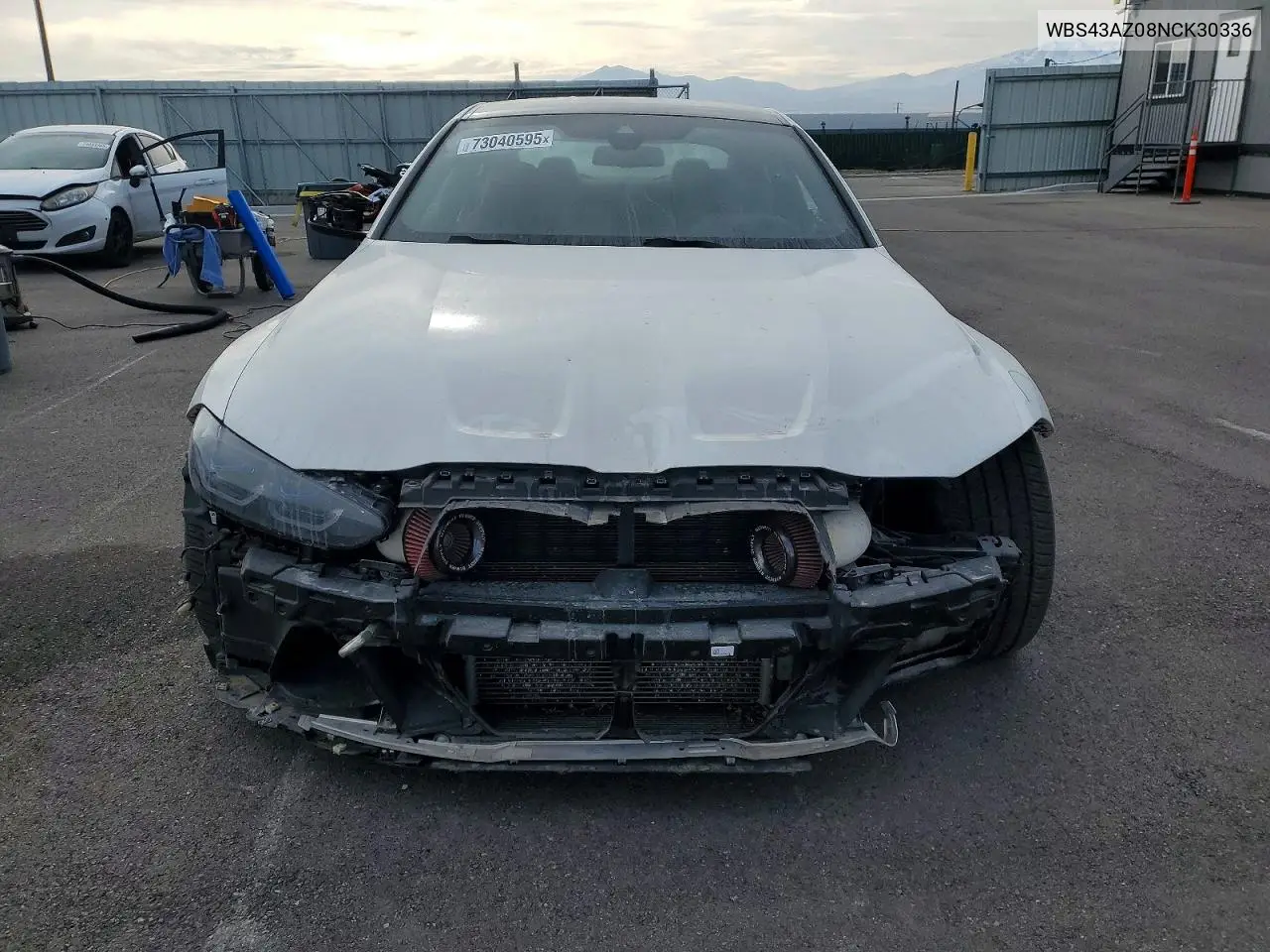 2022 BMW M4 Competition VIN: WBS43AZ08NCK30336 Lot: 73040595