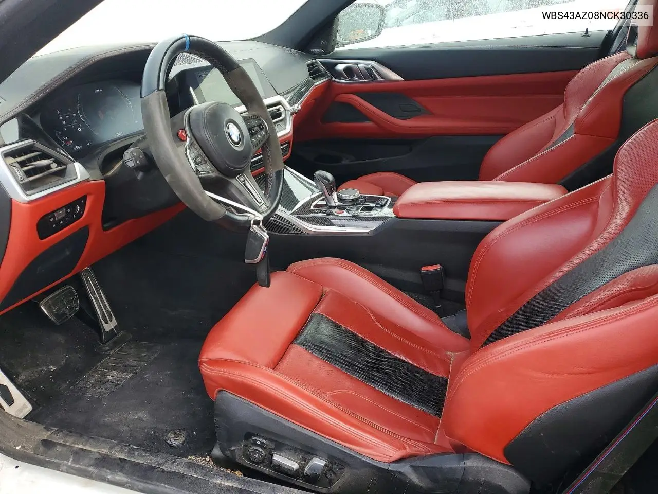 2022 BMW M4 Competition VIN: WBS43AZ08NCK30336 Lot: 73040595