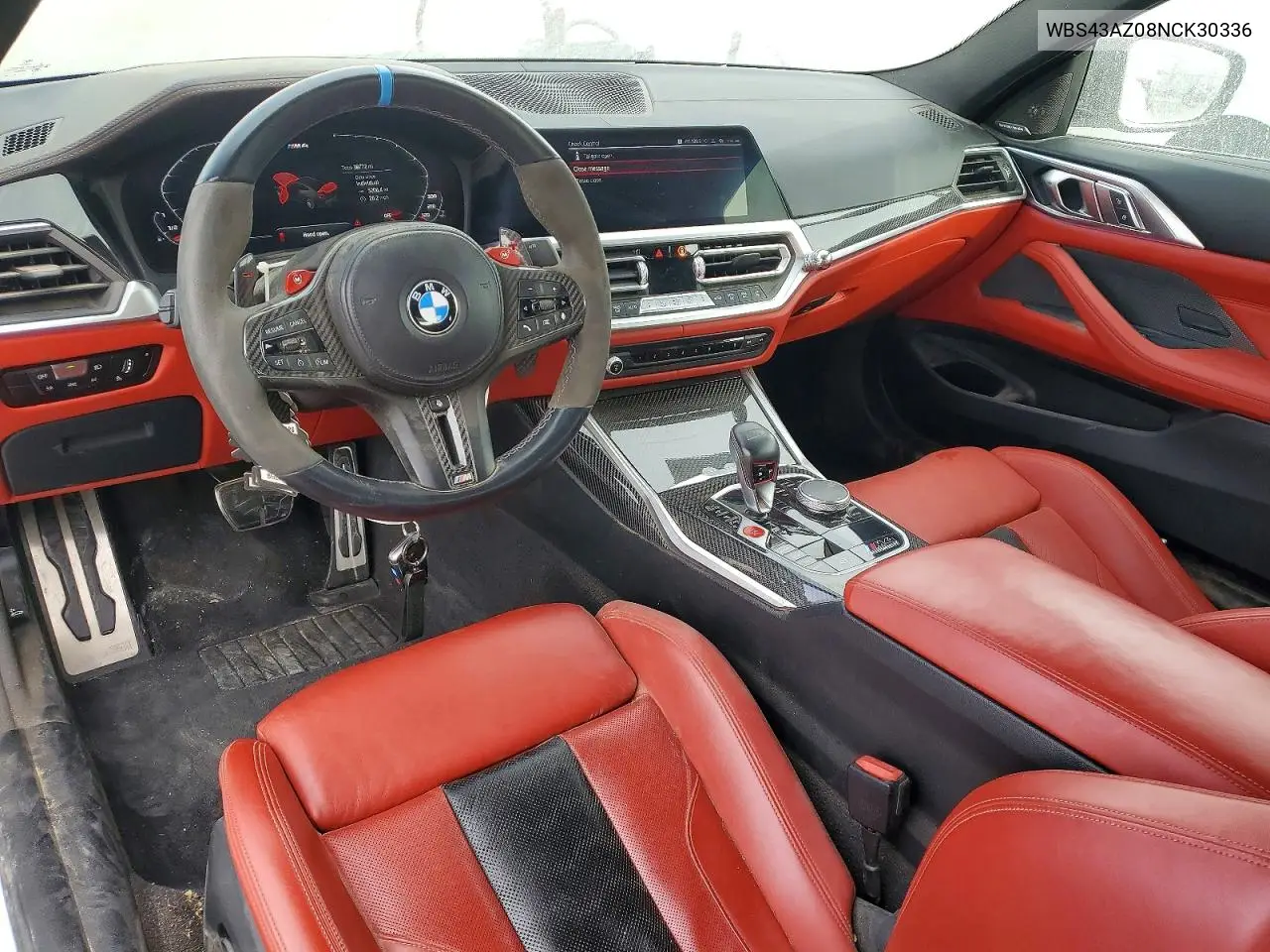 2022 BMW M4 Competition VIN: WBS43AZ08NCK30336 Lot: 73040595