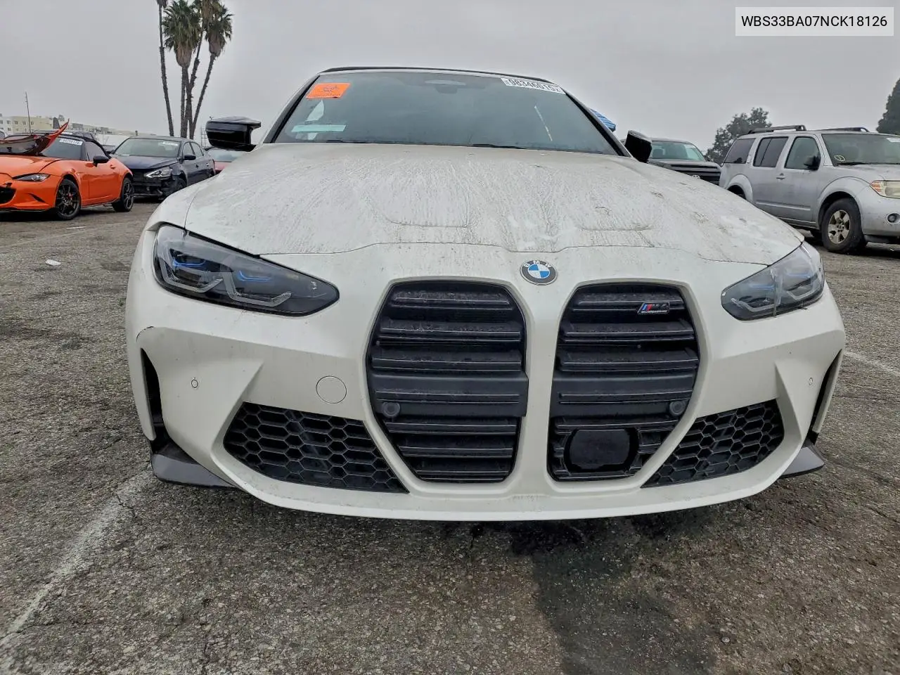 2022 BMW M4 Competition VIN: WBS33BA07NCK18126 Lot: 98346615