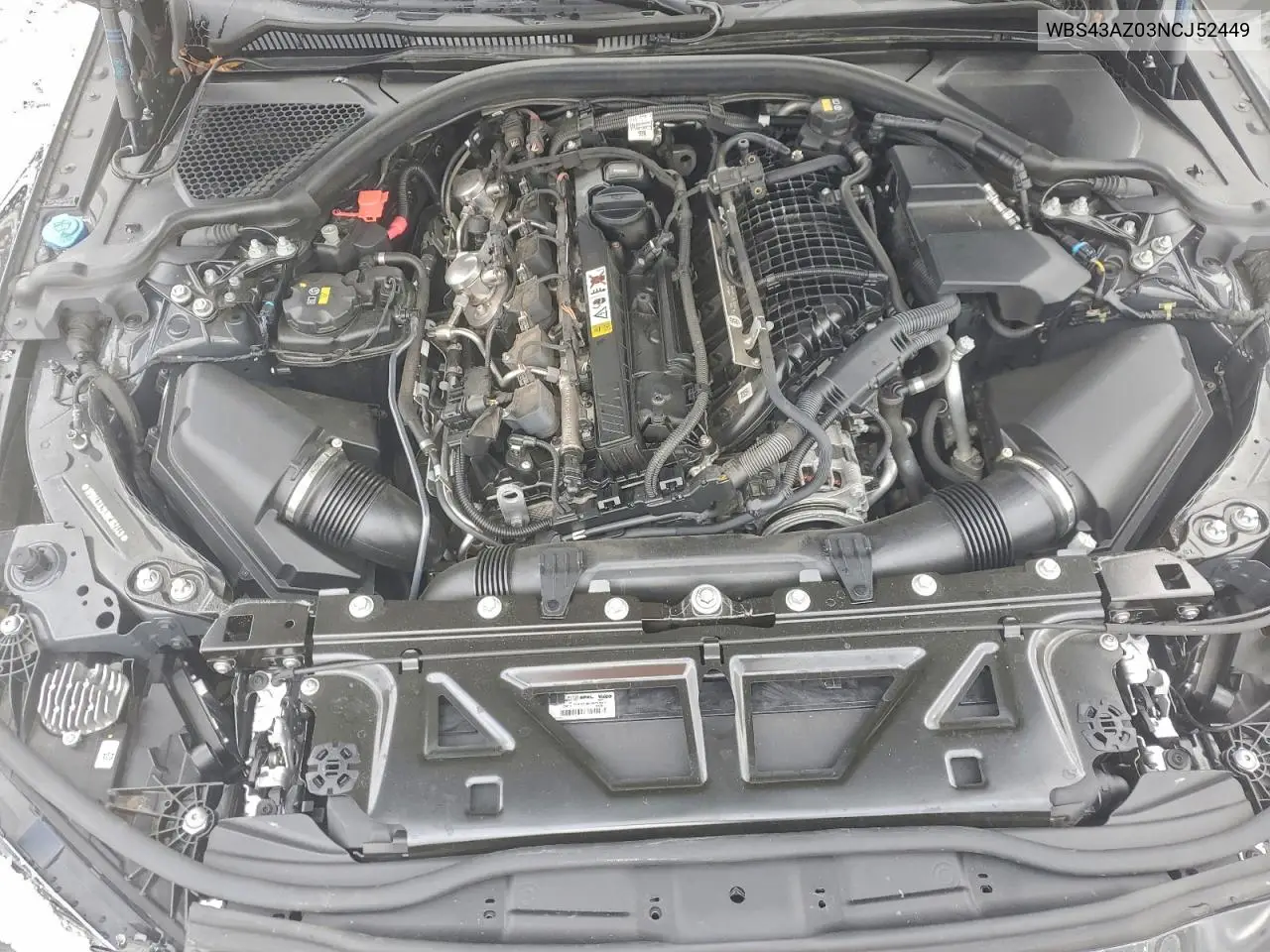 2022 BMW M4 Competition VIN: WBS43AZ03NCJ52449 Lot: 98979485