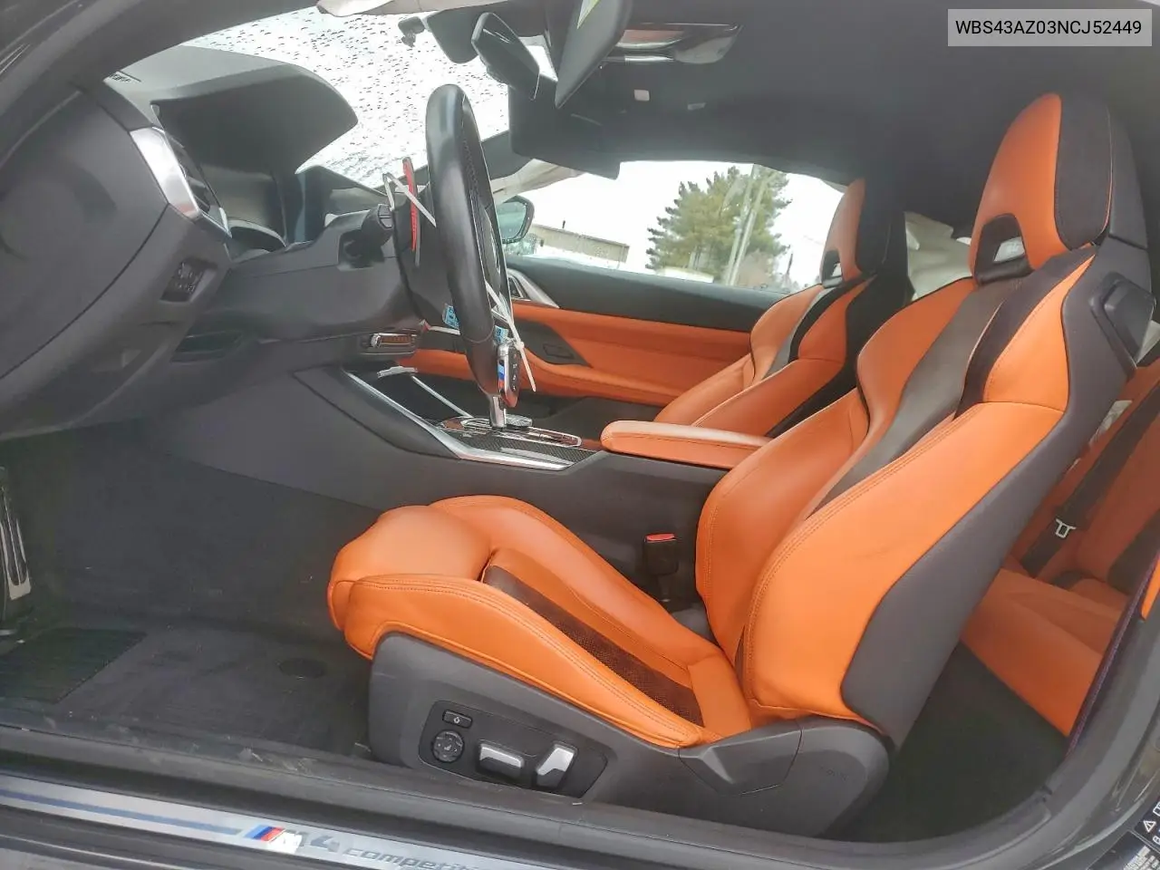 2022 BMW M4 Competition VIN: WBS43AZ03NCJ52449 Lot: 98979485