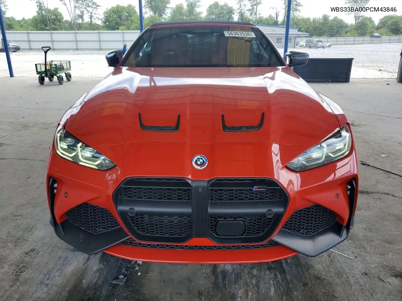 2023 BMW M4 Competition VIN: WBS33BA00PCM43846 Lot: 56363536