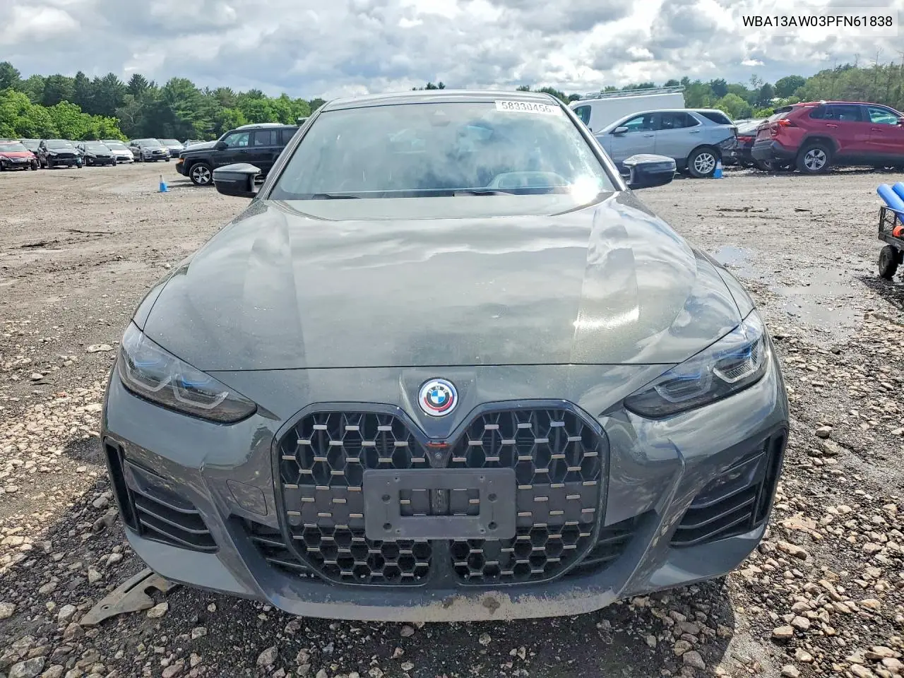 2023 BMW M440Xi Gran Coupe VIN: WBA13AW03PFN61838 Lot: 58330456