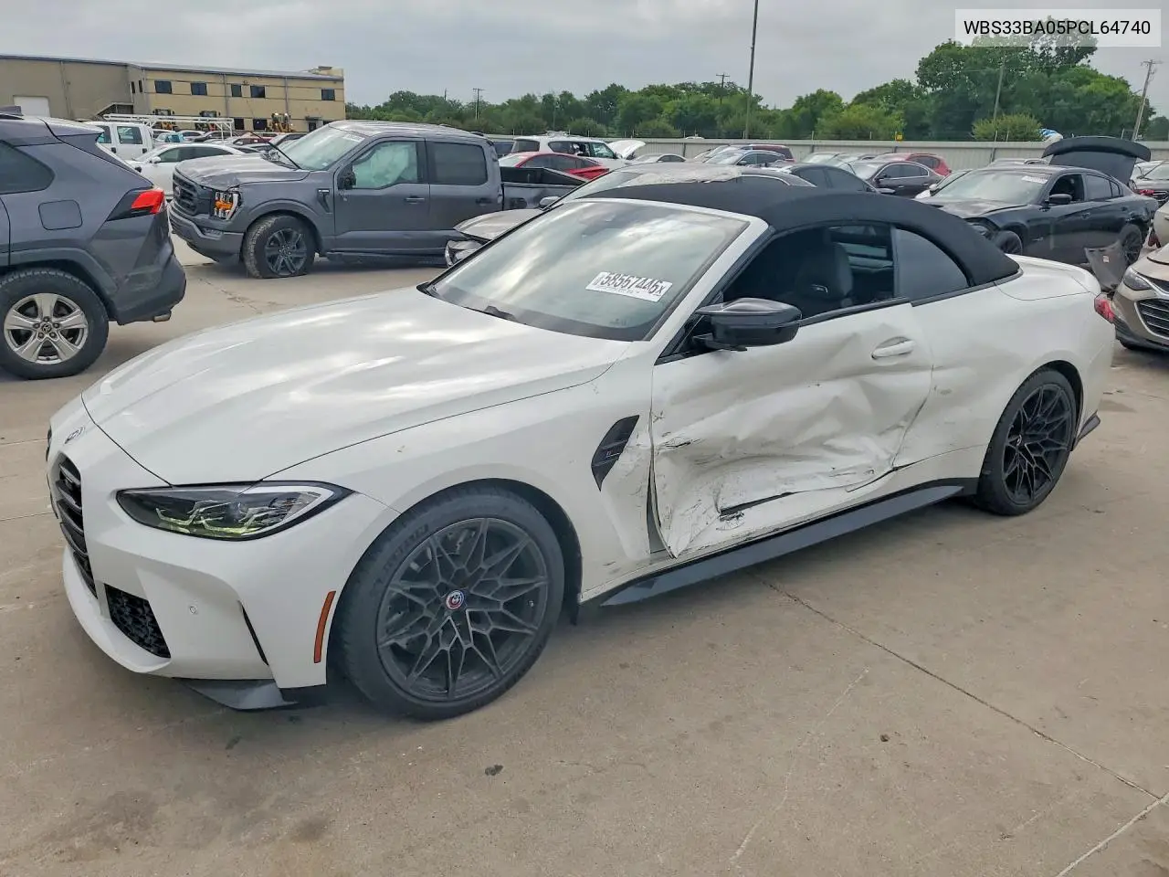 2023 BMW M4 Competition VIN: WBS33BA05PCL64740 Lot: 58567446