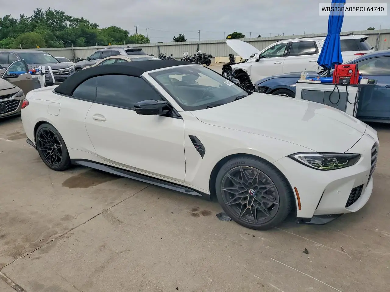 2023 BMW M4 Competition VIN: WBS33BA05PCL64740 Lot: 58567446