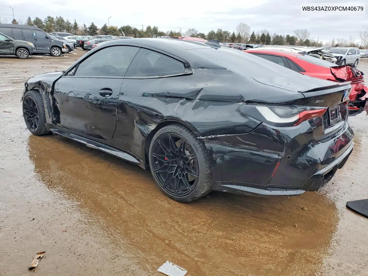 2023 BMW M4 Competition VIN: WBS43AZ0XPCM40679 Lot: 75764655